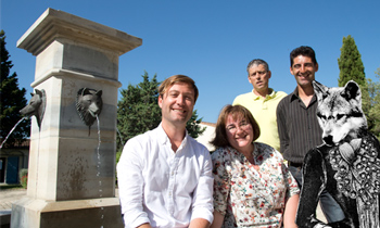 Domaine La Louvière team 