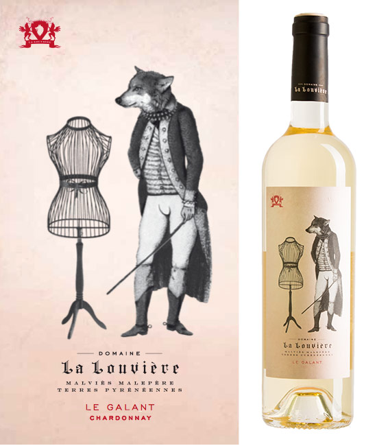 Le Galant, Domaine La Louvière, IPG Pays d'Oc Chardonnay