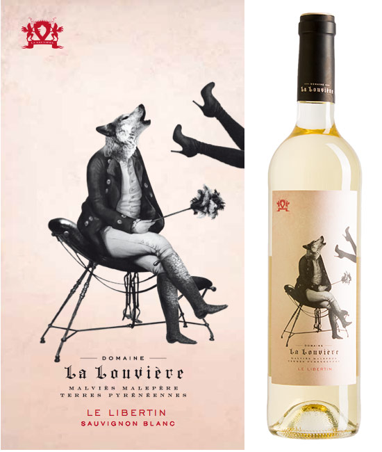 Le Libertin, Domaine La Louvière, IPG Pays d'Oc Sauvignon Blanc