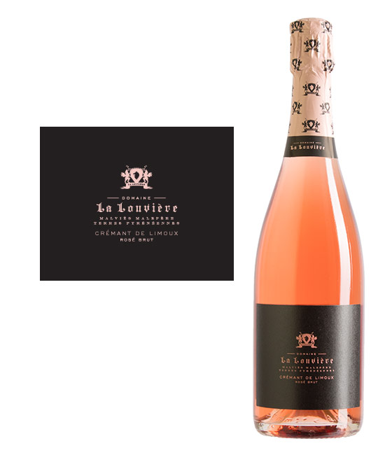 Crémant de Limoux rosé, Domaine La Louvière